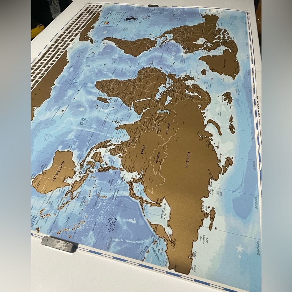 Wonderful Maps Scratch Off - Picture 10 of 14